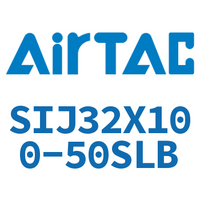 Airtac 双轴可调气缸-SIJ32X100-50SLB