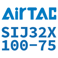 Airtac 双轴可调气缸-SIJ32X100-75