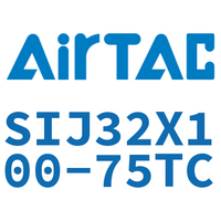 Airtac 双轴可调气缸-SIJ32X100-75TC