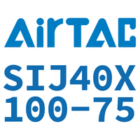Airtac 双轴可调气缸-SIJ40X100-75