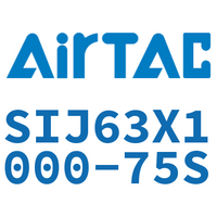 Airtac 双轴可调气缸-SIJ63X1000-75S