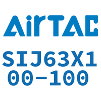 Airtac 双轴可调气缸-SIJ63X100-100