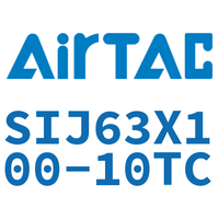 Airtac 双轴可调气缸-SIJ63X100-10TC