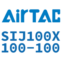 Airtac 双轴可调气缸-SIJ100X100-100