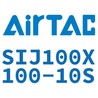 Airtac 双轴可调气缸-SIJ100X100-10S