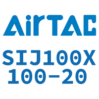 Airtac 双轴可调气缸-SIJ100X100-20