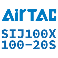 Airtac 双轴可调气缸-SIJ100X100-20S