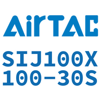 Airtac 双轴可调气缸-SIJ100X100-30S