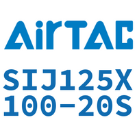 Airtac 双轴可调气缸-SIJ125X100-20S