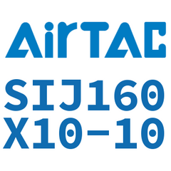 Airtac SIJ160 Double Rod Adjustable Cylinder SIJ160X10-10 — view 4
