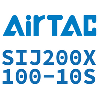 Airtac 双轴可调气缸-SIJ200X100-10S