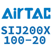 Airtac 双轴可调气缸-SIJ200X100-20