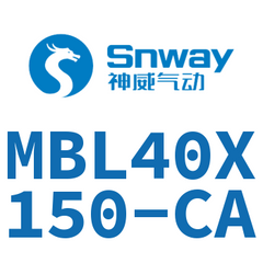 Airtac MBL Aluminum Alloy Mini Cylinder MBL40X150-CA — view 5