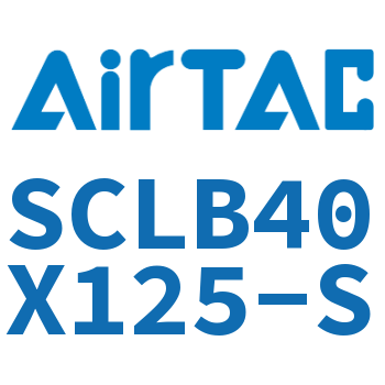 Airtac 后带锁气缸-SCLB40X125-S
