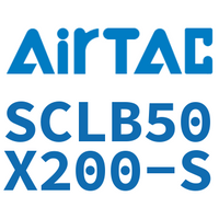 Airtac 后带锁气缸-SCLB50X200-S