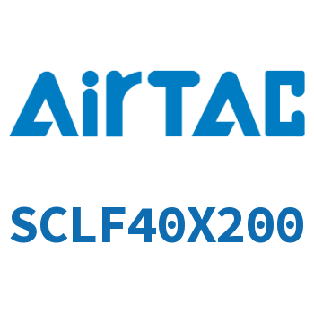 Airtac 前带锁气缸-SCLF40X200