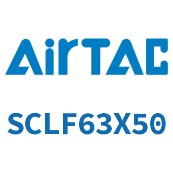 Airtac 前带锁气缸-SCLF63X50