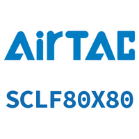 Airtac 前带锁气缸-SCLF80X80