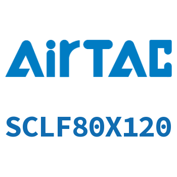 Airtac 前带锁气缸-SCLF80X120