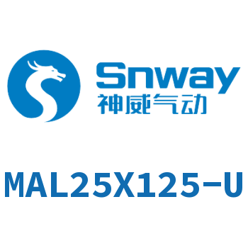 Airtac 铝合金迷你气缸-MAL25X125-U