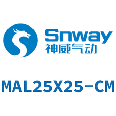 Airtac MAL25 Aluminum Alloy Mini Cylinder MAL25X25-CM — view 4