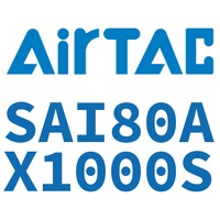 Airtac 标准气缸-SAI80AX1000S