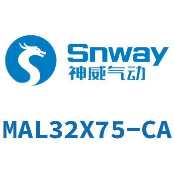 Airtac 铝合金迷你气缸-MAL32X75-CA