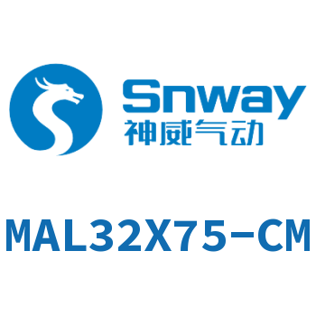 Airtac 铝合金迷你气缸-MAL32X75-CM