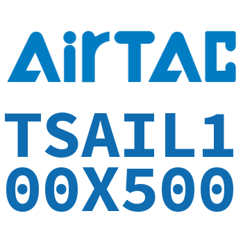 Airtac 带导向架气缸-TSAIL100X500