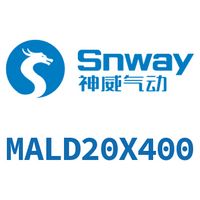 Airtac 铝合金迷你气缸-MALD20X400