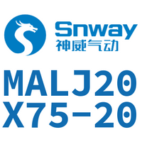 Airtac 可调迷你气缸-MALJ20X75-20