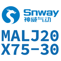 Airtac 可调迷你气缸-MALJ20X75-30