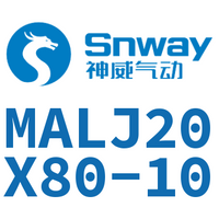 Airtac 可调迷你气缸-MALJ20X80-10