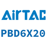 Airtac 笔形双出气缸-PBD6X20