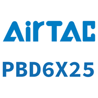 Airtac 笔形双出气缸-PBD6X25