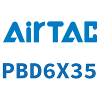 Airtac 笔形双出气缸-PBD6X35