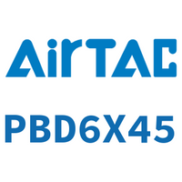 Airtac 笔形双出气缸-PBD6X45