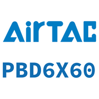 Airtac 笔形双出气缸-PBD6X60