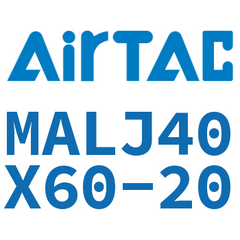 Airtac MALJ40 Adjustable Mini Cylinder MALJ40X60-20 — view 3