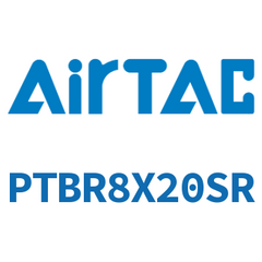 Airtac PTBR Single Acting Square Head Compact Cylinder PTBR8X20SR — view 2