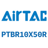 Airtac PTBR Single Acting Square Head Compact Cylinder PTBR10X50R