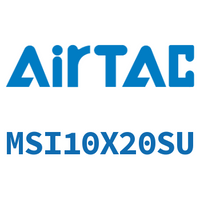 Airtac 单动不锈钢迷你气缸-MSI10X20SU