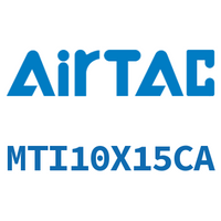 Airtac 单动不锈钢迷你气缸-MTI10X15CA