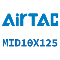 Airtac 双出迷你气缸-MID10X125