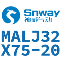 Airtac 可调迷你气缸-MALJ32X75-20