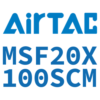 Airtac 单动迷你气缸-MSF20X100SCM
