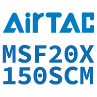 Airtac 单动迷你气缸-MSF20X150SCM