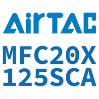 Airtac 带缓冲不锈钢迷你气缸-MFC20X125SCA