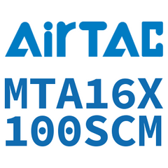 Airtac MTA Single Acting Mini Cylinder MTA16X100SCM — view 4
