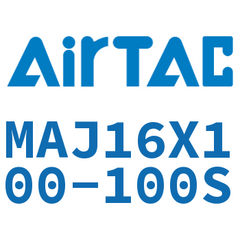Airtac MAJ Double Rod Adjustable Stainless Steel Mini Cylinder MAJ16X100-100S — view 4